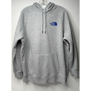 The North Face Hoodie Women's Size XXL Plus Size Gray Winter Circular design